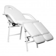 Fotel kosmetyczny składany p270 pedi biały