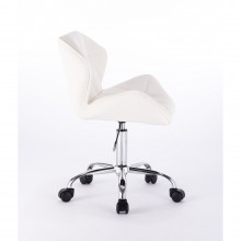 Krzesło kosmetyczne 239a białe
