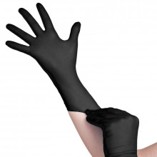 All4med jednorazowe rękawice diagnostyczne nitrylowe czarne xs