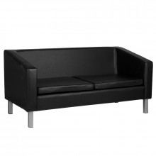 Gabbiano sofa do poczekalni bm18003 czarna