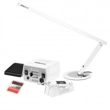 Frezarka activ power jd700 white + lampka na biurko slim 20w biała 