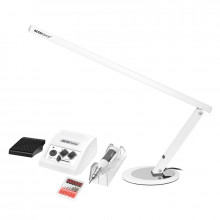 Frezarka activ power jd500 white + lampka na biurko slim 20w biała