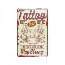 Tablica ozdobna tatuaż ta109