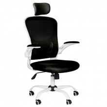 Fotel biurowy max comfort 73h biało - czarny