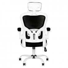 Fotel biurowy max comfort 73h biało - czarny