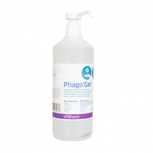 żel do dezynfekcji rąk phago`gel 1 l z pompką