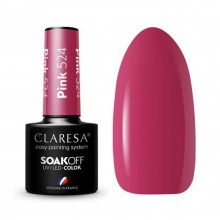 Claresa lakier hybrydowy pink 524 -5g