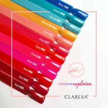 Claresa lakier hybrydowy pink 530 -5g