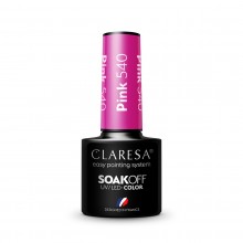 Claresa lakier hybrydowy pink 540 -5g