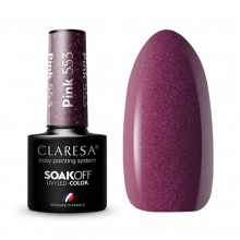 Claresa lakier hybrydowy pink 553 -5g