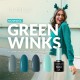 CLARESA lakier hybrydowy GREEN WINKS 4 -5g