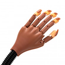 Ręka dłoń do ćwiczeń nauki manicure paznokcie tips 95