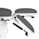 Fotel kosmetyczny elektryczny Sillon Basic pedi 3 siln. szary