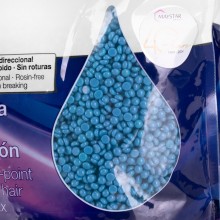 Depilflax 100 elastyczny wosk do depilacji o niskiej temperaturze topnienia perłowy ultraflex blue 1000g