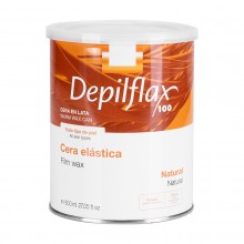 Depilflax wosk do depilacji puszka natural 800 ml film wax