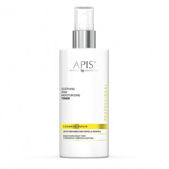 Apis CERAMIDE REPAIR Kojąco-nawilżający tonik z ceramidami i wąkrotką azjatycką 300 ml 