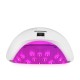 Lampa UV LED OCHO NAILS X13 65W plus biała z lustrzanym dnem